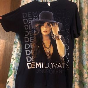 Demi Lovato 2012 Unbroken Tour T-shirt
